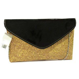 LA SERA LEATHER CLUTCH CROSSBODY BAG $:$85.00